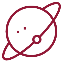 planet/orbit icon
